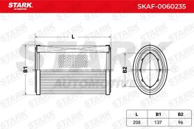 STARK RECAMBIOS SKAF0060235 - AIR FILTER