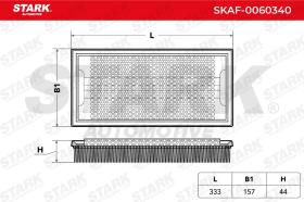 STARK RECAMBIOS SKAF0060340 - AIR FILTER
