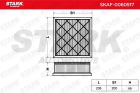 STARK RECAMBIOS SKAF0060517 - AIR FILTER