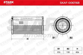 STARK RECAMBIOS SKAF0061168 - AIR FILTER
