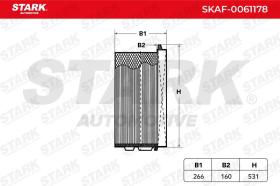 STARK RECAMBIOS SKAF0061178 - AIR FILTER