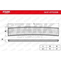 STARK RECAMBIOS SKIF0170008 - FILTRO DE HABITACULO