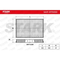 STARK RECAMBIOS SKIF0170053 - FILTER, INTERIOR AIR