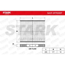 STARK RECAMBIOS SKIF0170057 - FILTRO DE HABITACULO