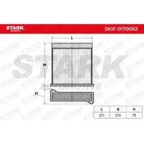STARK RECAMBIOS SKIF0170063 - FILTER, INTERIOR AIR
