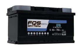 STARK BATERIAS FQS780 - BATERIA BLACK LB3 12V 78AH 750A EN + D