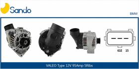 STARK BATERIAS 1400CA - ALTERNADOR VALEO A13VI150