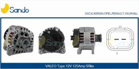 STARK BATERIAS 1645CA2 - ALTERNADOR VALEO 2542523