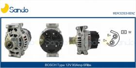 STARK BATERIAS 1489CA - ALTERNADOR BOSCH 0123320051