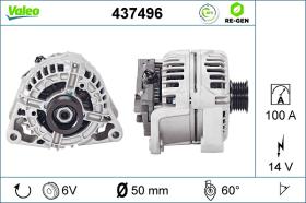 STARK BATERIAS 1070CA - ALTERNADOR DELCO 3493814 EQU.FQS1501CA