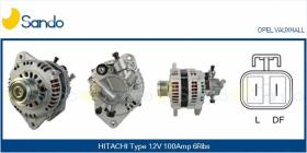 STARK BATERIAS 1899JA-1 - ALTERNADOR HITACHI 443133 VALEO