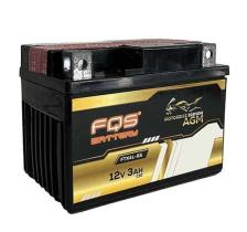 STARK BATERIAS FTX4L-BS - BATERIA MOTO AGM 12V 3AH 50 +D