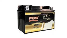 STARK BATERIAS FTX9-BS - BATERIA MOTO AGM 12V 8AH 135A +I