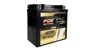 STARK BATERIAS FTX14L-BS - BATERIA MOTO FQS AGM 12V 12AH 200A
