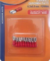 LUBEX 14755 - 10 TERMINALES HEMBRA PARA CABLE