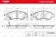 STARK RECAMBIOS SKBP0011980 - BRAKE PAD SET, DISC BRAKE